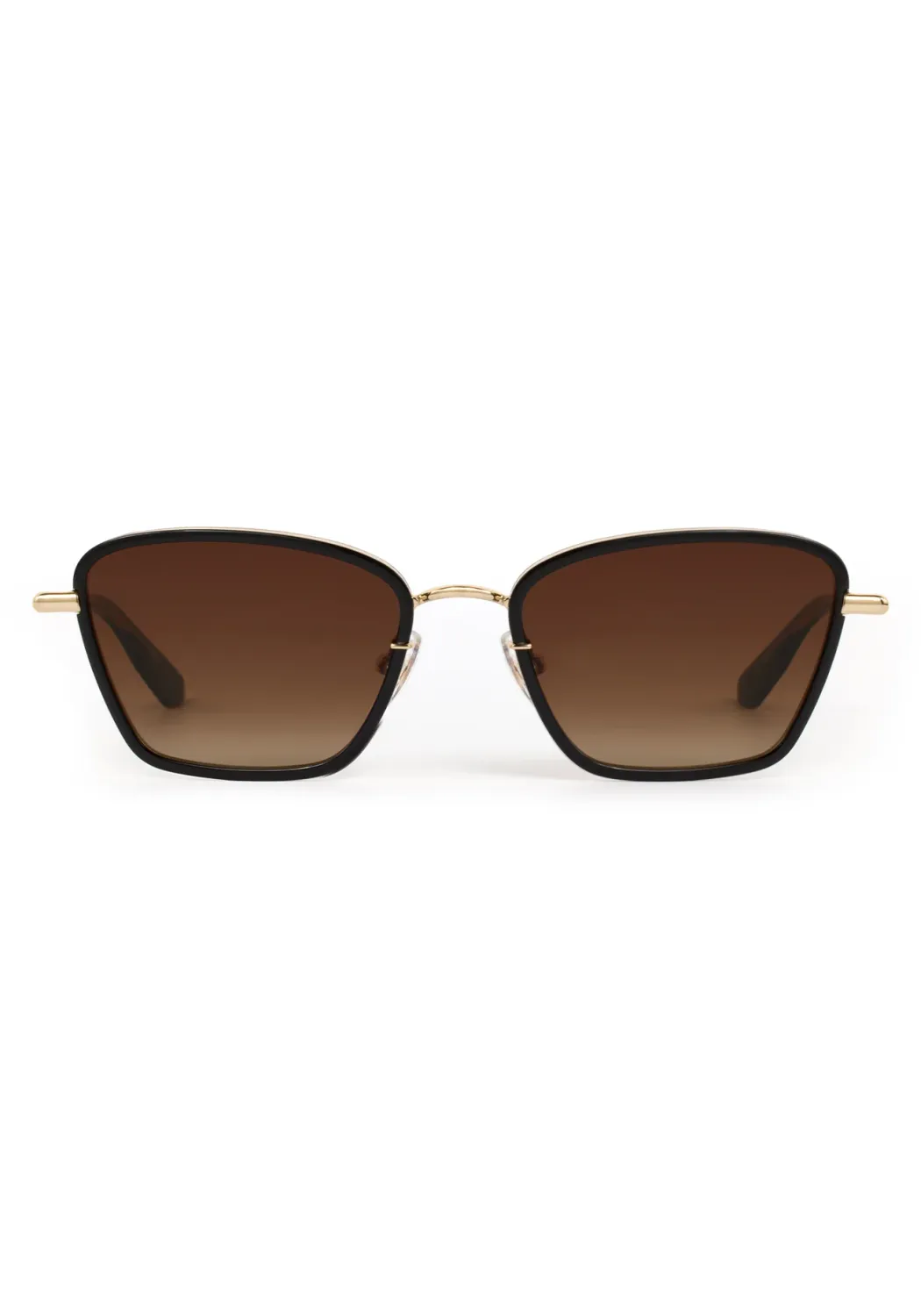 BELLA SUNGLASSES, Color: 12K + BLACK + BLACK TEA