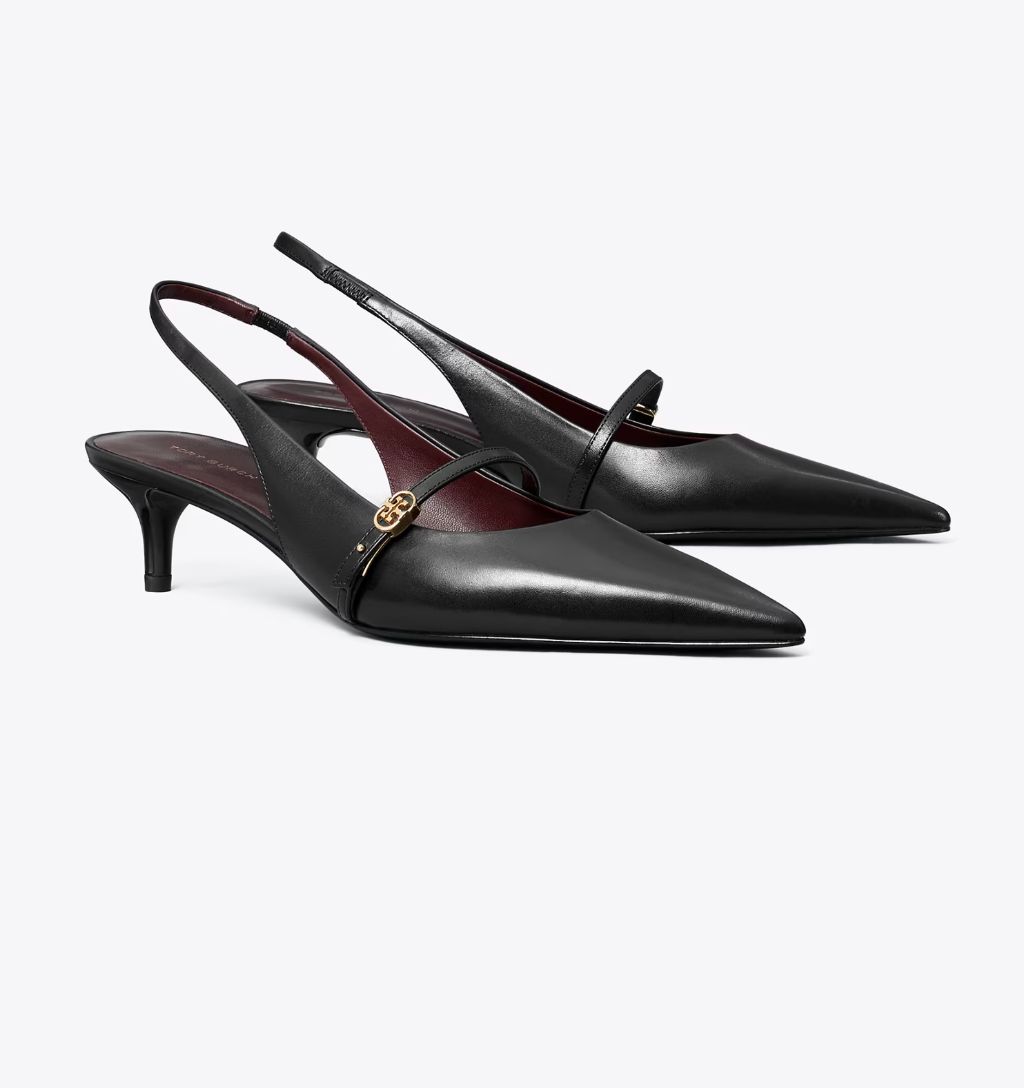 DOUBLE T BUCKLE MARY JANE SLINGBACK 45MM