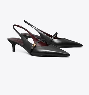 DOUBLE T BUCKLE MARY JANE SLINGBACK 45MM