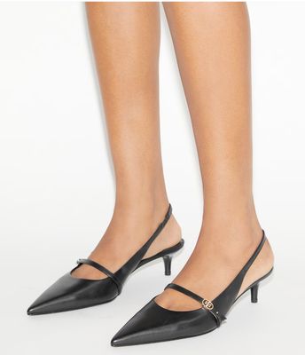 DOUBLE T BUCKLE MARY JANE SLINGBACK 45MM