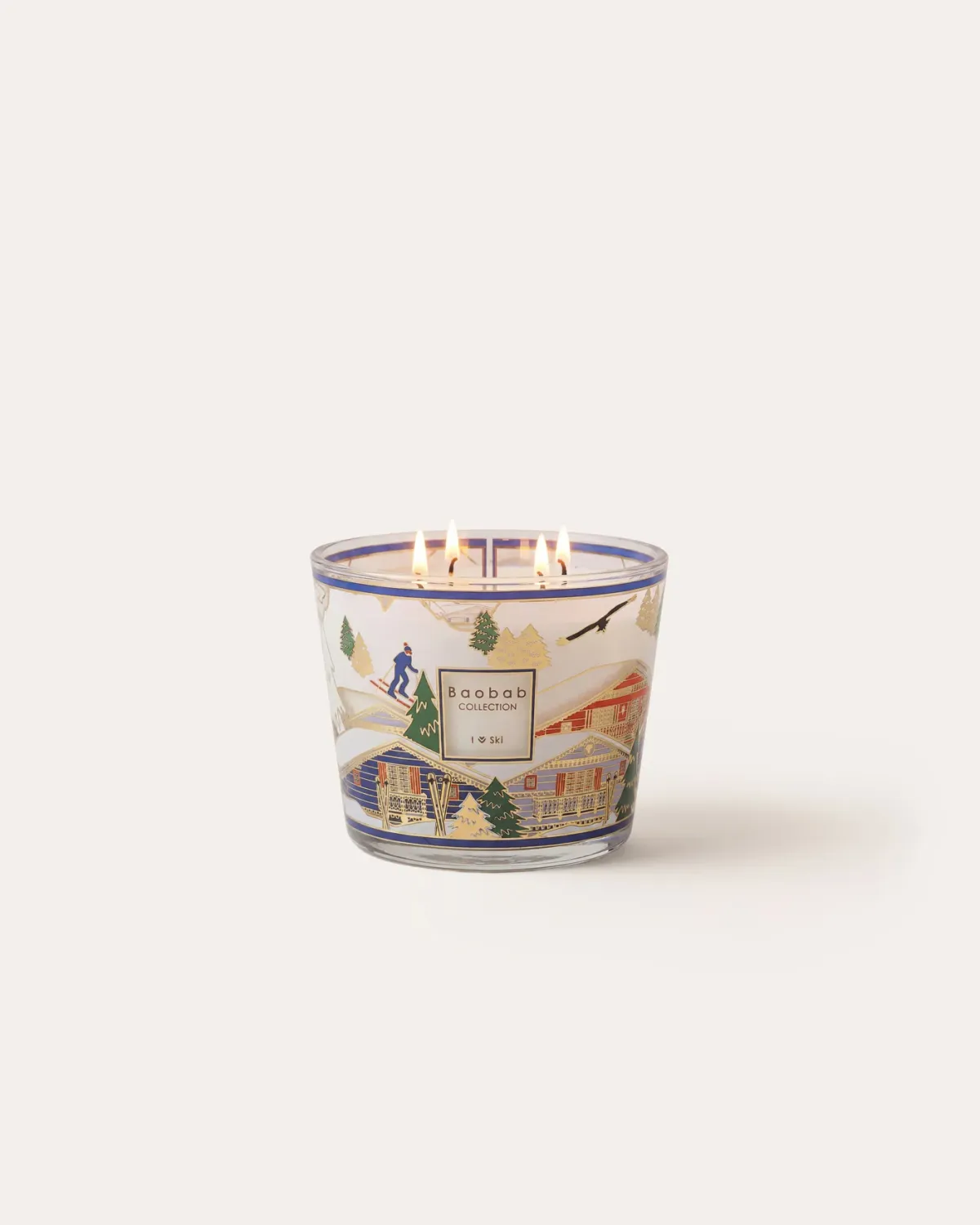 CANDLE I LOVE SKI 2026, Size: MAX 10/CLASSIQUE