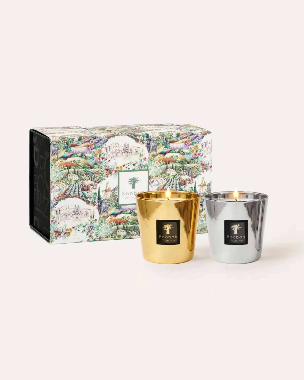 DUO CANDLES- LES EXCLUSIVES AURUM &amp; PLATINUM