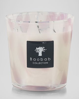 DUO CANDLES PEARLS BLACK-WHITE