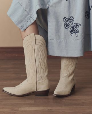 THE COWBOY BOOT (SUEDE)