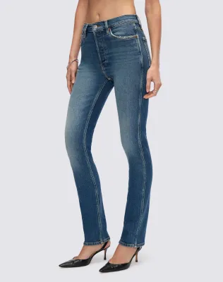 THE DAGGER HIGH-RISE SLIM-FIT COMFORT STRETCH JEAN
