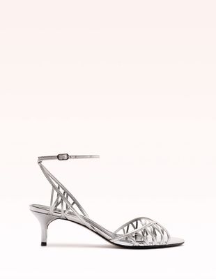 SOLENE 50 STRAPPY KITTEN HEEL