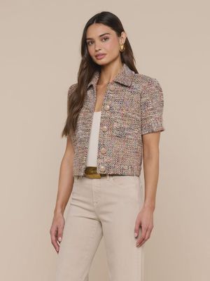CHITA CROP SHORT SLEEVE JACKET