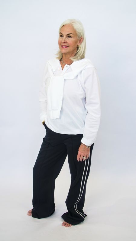 SPORTY ROMANCE LAYERED SHIRT