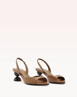 TROPICANA 50 SLINGBACK KITTEN HEEL