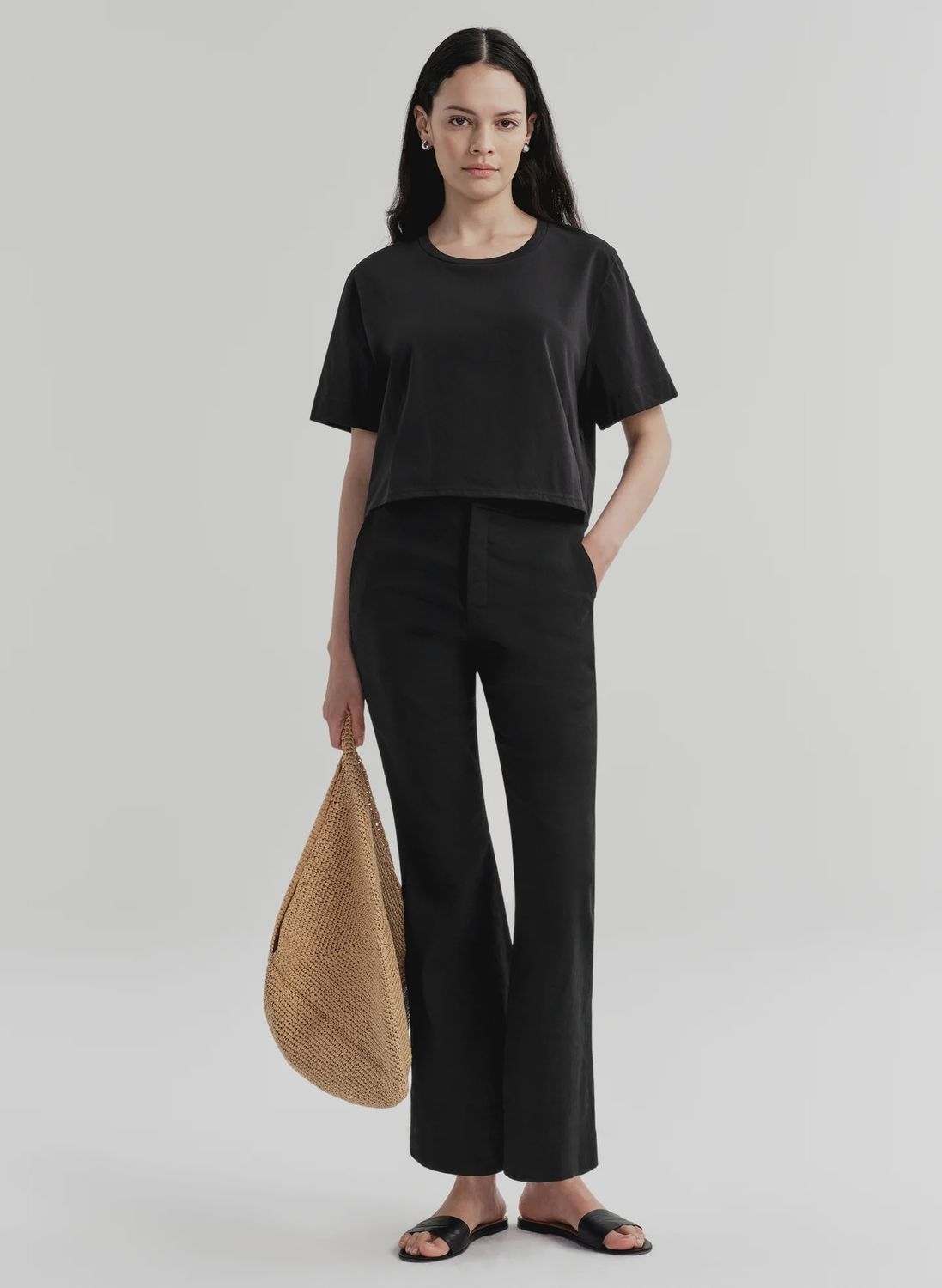 CROPPED SOPHIE LINEN PANT