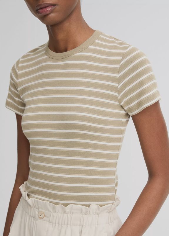 STRIPE SHRUNKEN 90S TEE