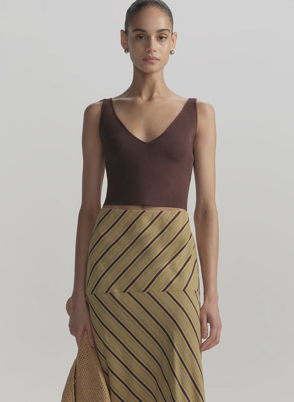 ANI COMPACT KNIT TOP