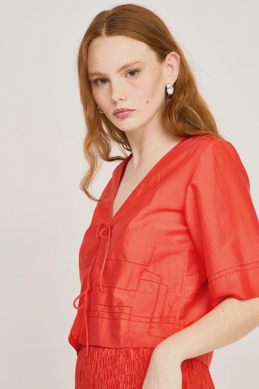 SEYCHELLES TIE TOP