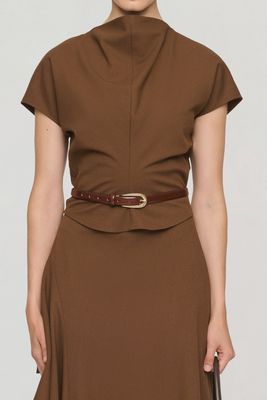 LEORA SCULPTURAL TOP