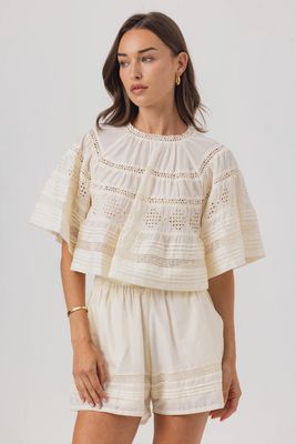 COTTON SILK FULLER SHORT