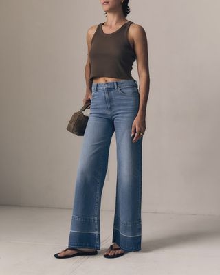 COLUMN JEAN- MID RISE