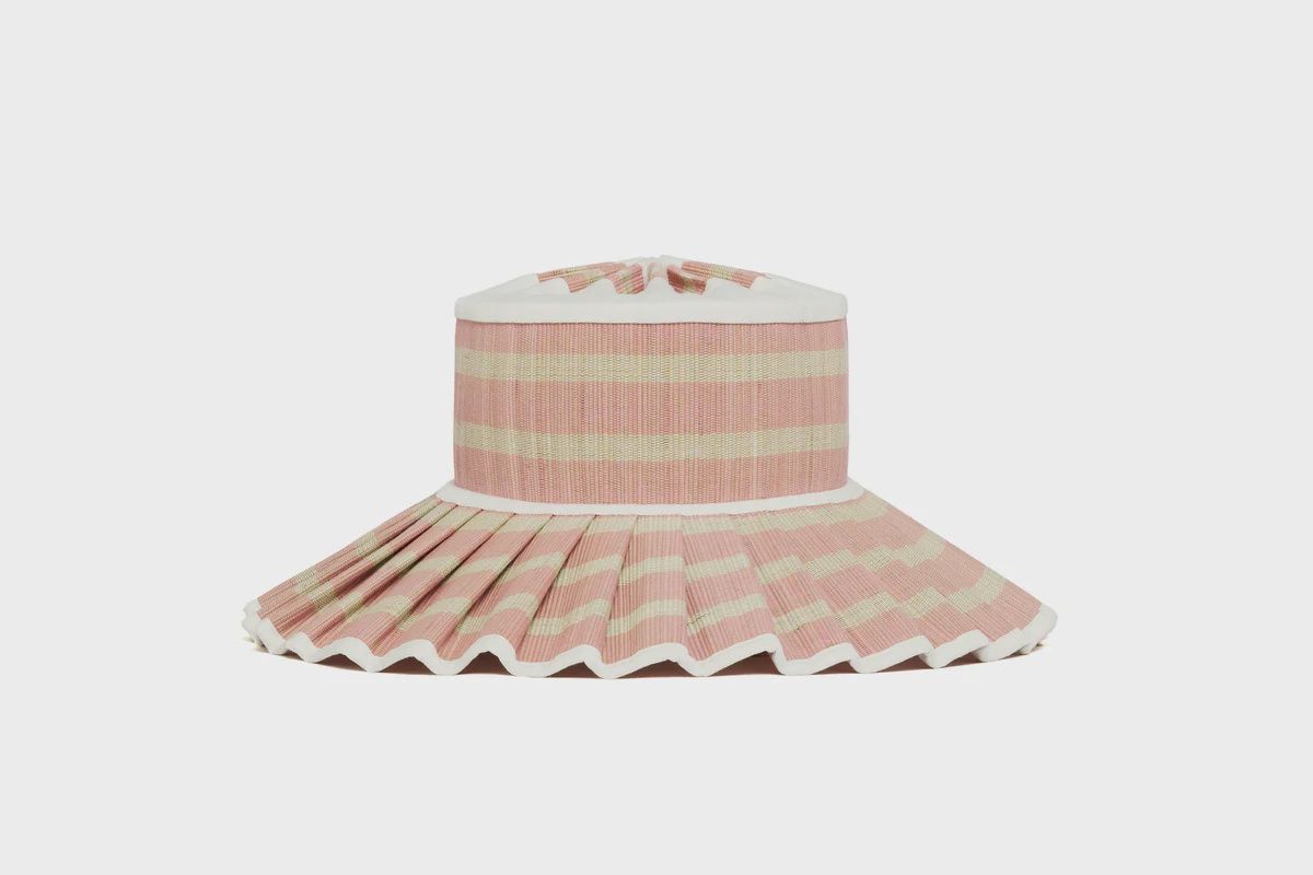 PINK BEACH ISLAND CAPRI HAT- MAXI
