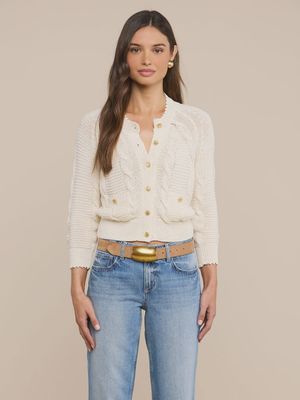 DARCY CABLE KNIT CARDIGAN