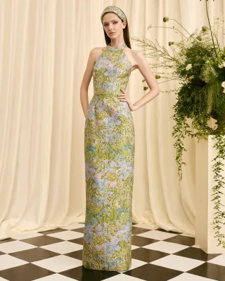 HALTER GOWN 7030