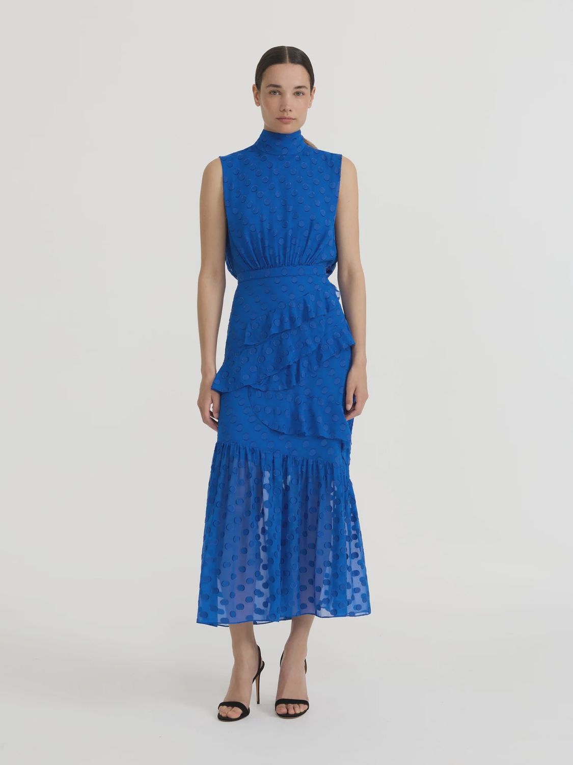 FLEUR RUFFLE DRESS