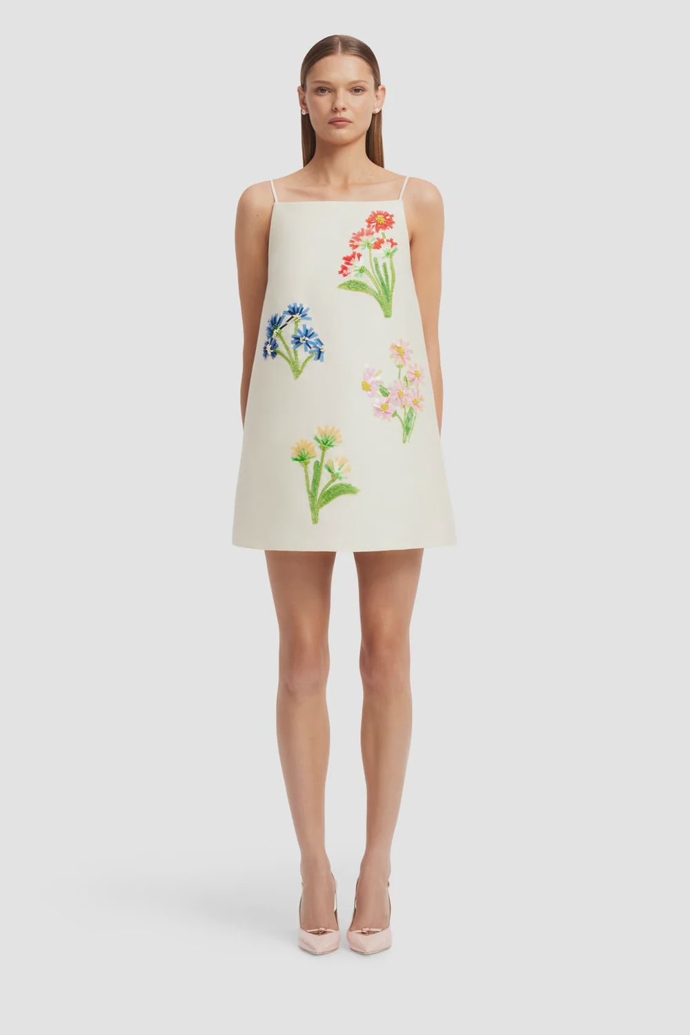 LEIA WOOL MINI DRESS