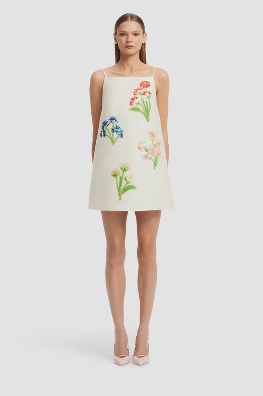 LEIA WOOL MINI DRESS