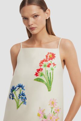 LEIA WOOL MINI DRESS
