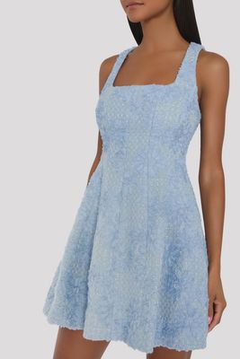 MINNA TWEED MIDI DRESS