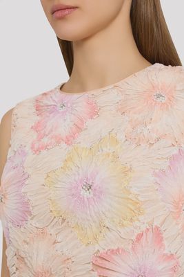 IVETTE FLORAL EMBROIDERED DRESS