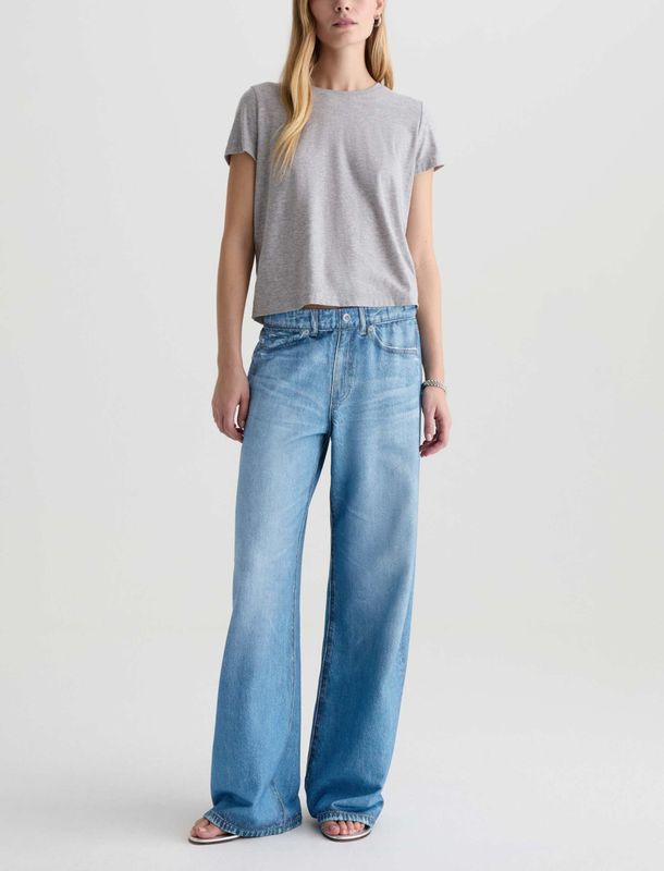 ADRIA OFF-DUTY DENIM SWEATPANT