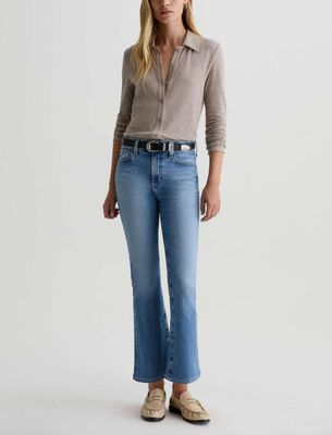 FARRAH BOOT CROP MID-RISE JEAN