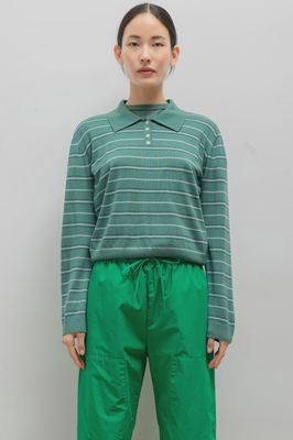 JAMES STRIPE POLO