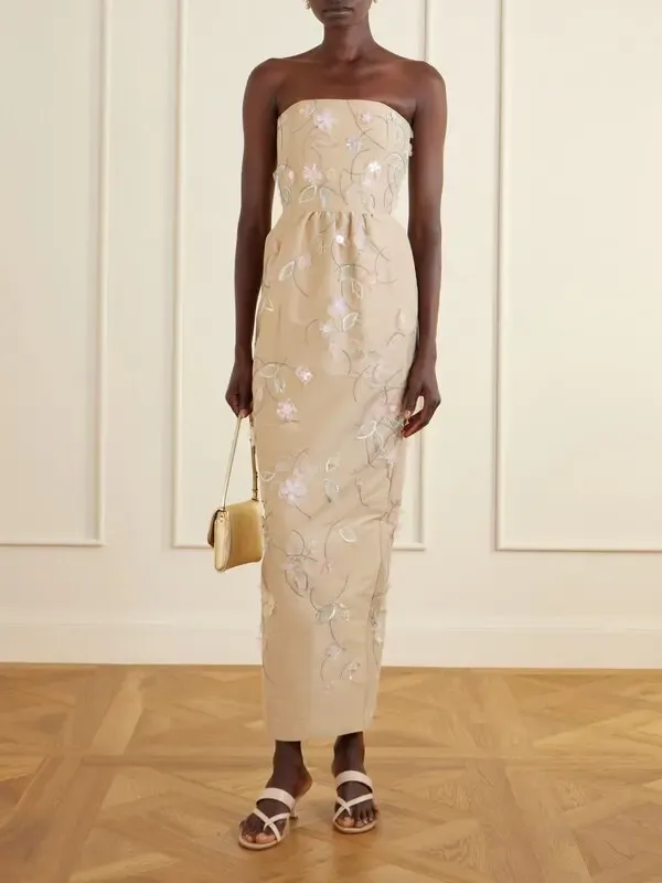 DRESS LENA EMBROIDERED