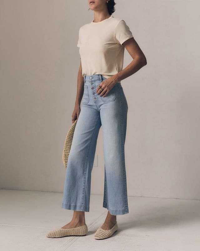 GEORGIA WIDELEG ANKLE- HIGH RISE