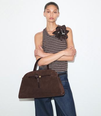 ROMY SUEDE BAULETTO