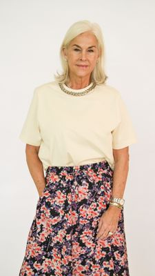 KROL ELASTICATED WIDE SKIRT