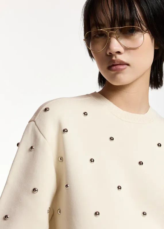 KLOU PULLOVER WITH STUDS