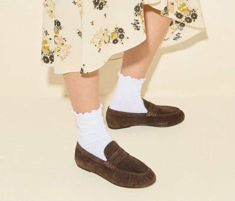 SYDNEY RUCHED PENNY LOAFER
