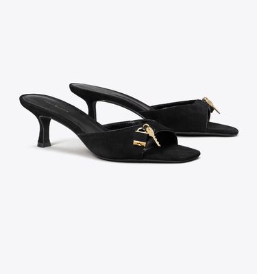 LOCK KITTEN HEEL SANDAL 55MM