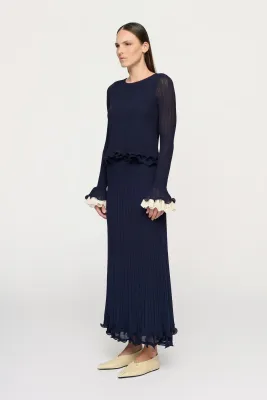 IMARA SPIRAL HEM SKIRT