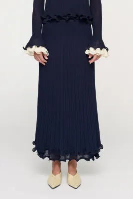 IMARA SPIRAL HEM SKIRT