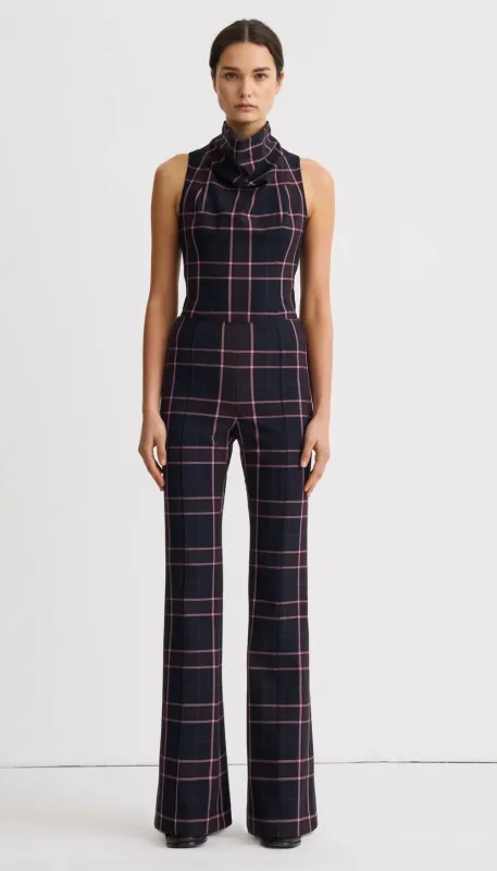 PINTUCK FLARE PANT