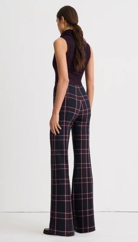 PINTUCK FLARE PANT