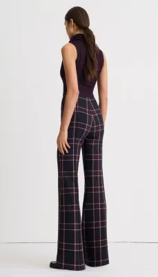 PINTUCK FLARE PANT