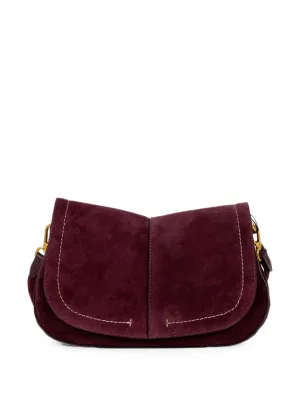 HELENA ROUND SUEDE BAG