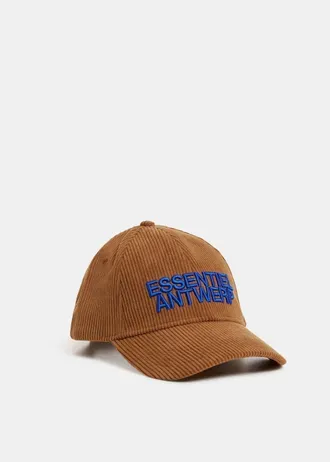 KAINOR CORDUROY LOGO CAP