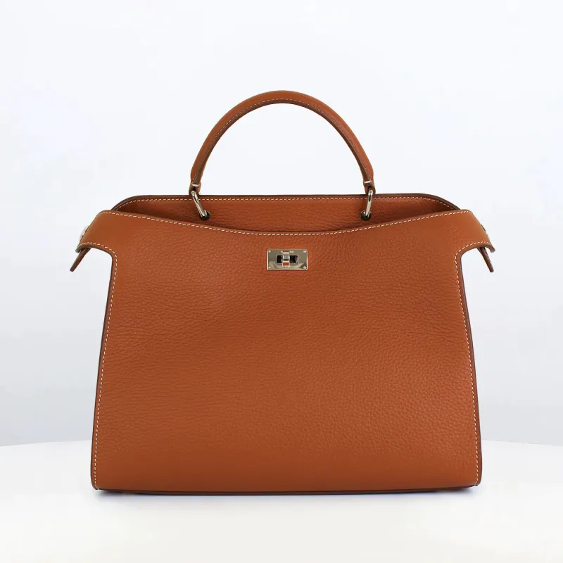 LUTECE PM LEATHER HANDBAG