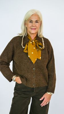 THE CROCHET COLLAR CARDIGAN