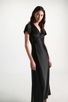 SHINY STATEMENT DRESS 647404