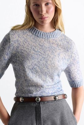 FINE COLORTWIST STATEMENTS PULLOVER